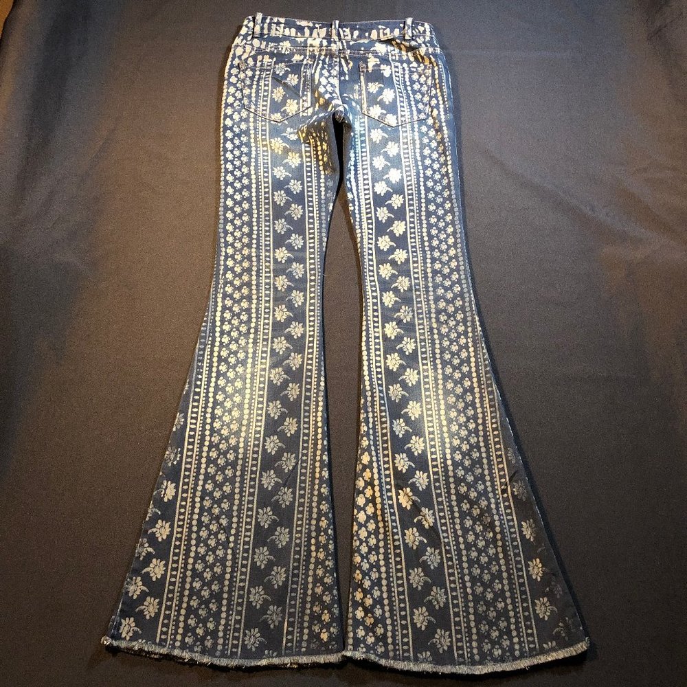 Free People Bali Mantra Flare Jeans Sz 26 - Picture 8 of 16